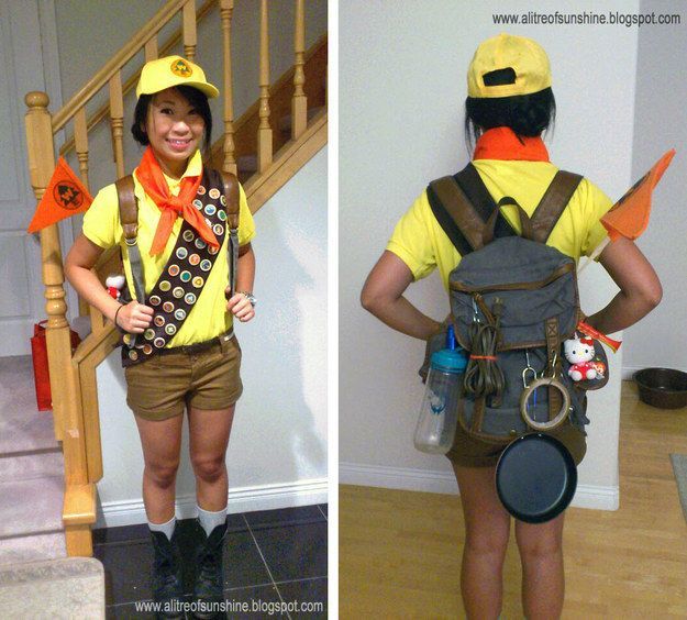 Russell from Up | 31 Disney Costume Tutorials You Have To Try This Halloween