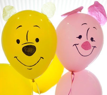 With just a few supplies, you can turn regular balloons into your favorite chara