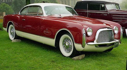 1953 Chrysler Ghia coupe. Perhaps the inspiration for the current 300?