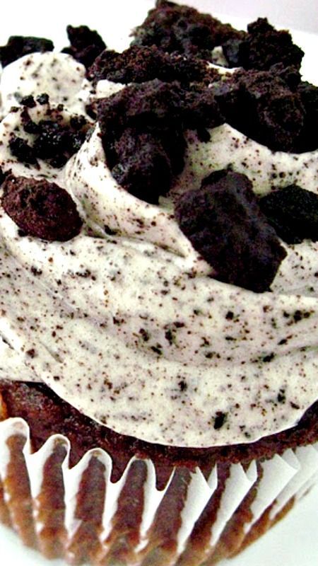 Oreo Crumb Cupcakes Recipe