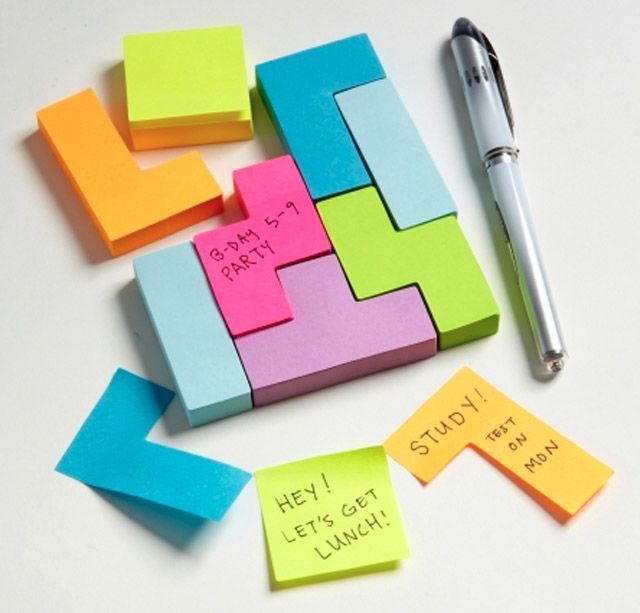 Tetris Sticky Notes – Take My Paycheck – Shut up and take my money! | The cooles