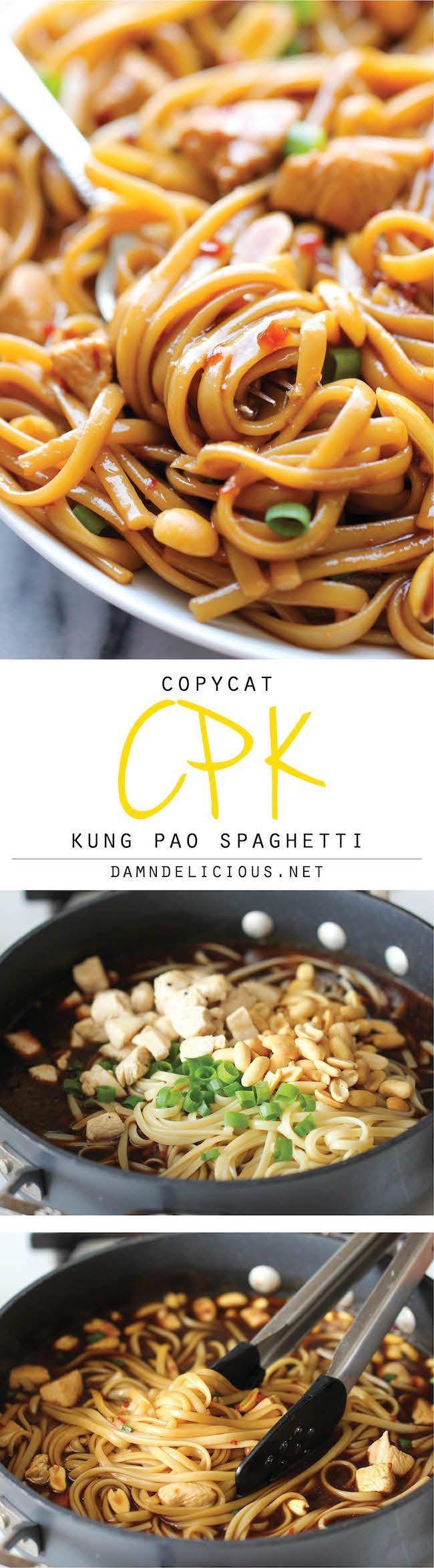 CPKs Kung Pao Spaghetti. for leftov