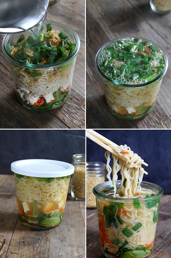 Instant Noodle Cups: perfect for a quick lunch and healthier than store-bought (