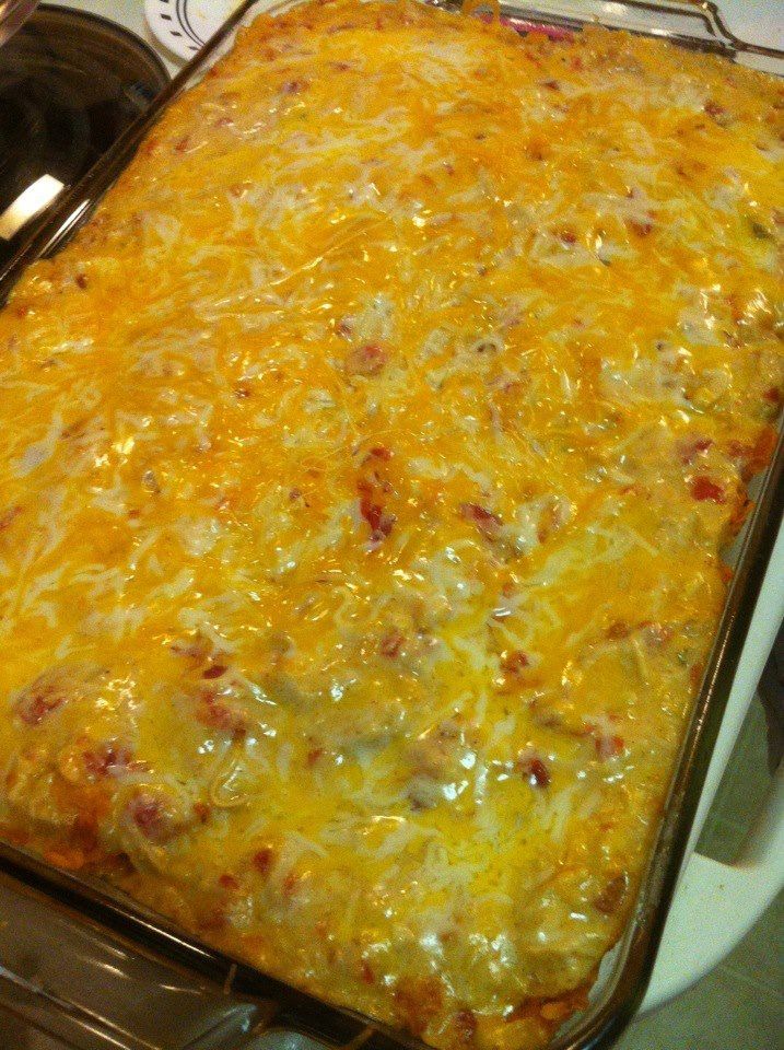 Mexican Trash Casserole. I just made this and its seriously yummy but if u dont