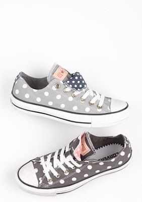 Polkadot chucks! Need these for wor