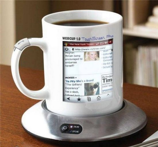 The Web Cup! This a new invention a