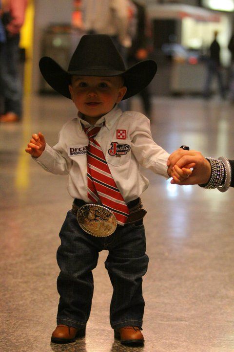 This is my son!!! Omg!!!! Hes so adorable!!! The buckle! And the hat! Everything