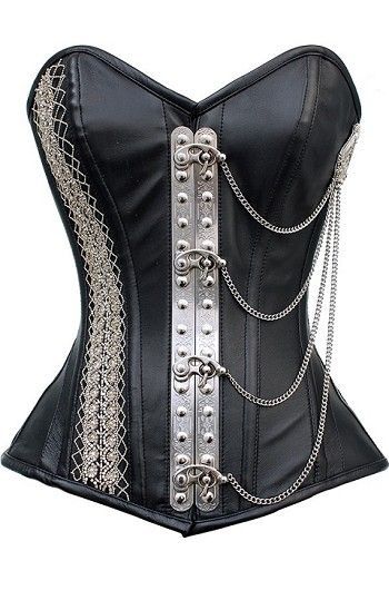 Another amazing leather corset! www
