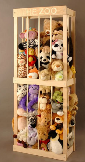 Great idea for all the stuffed anim