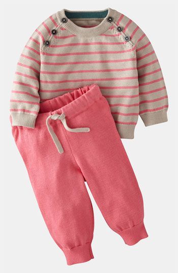 Mini Boden Sweater & Pants (Infant)