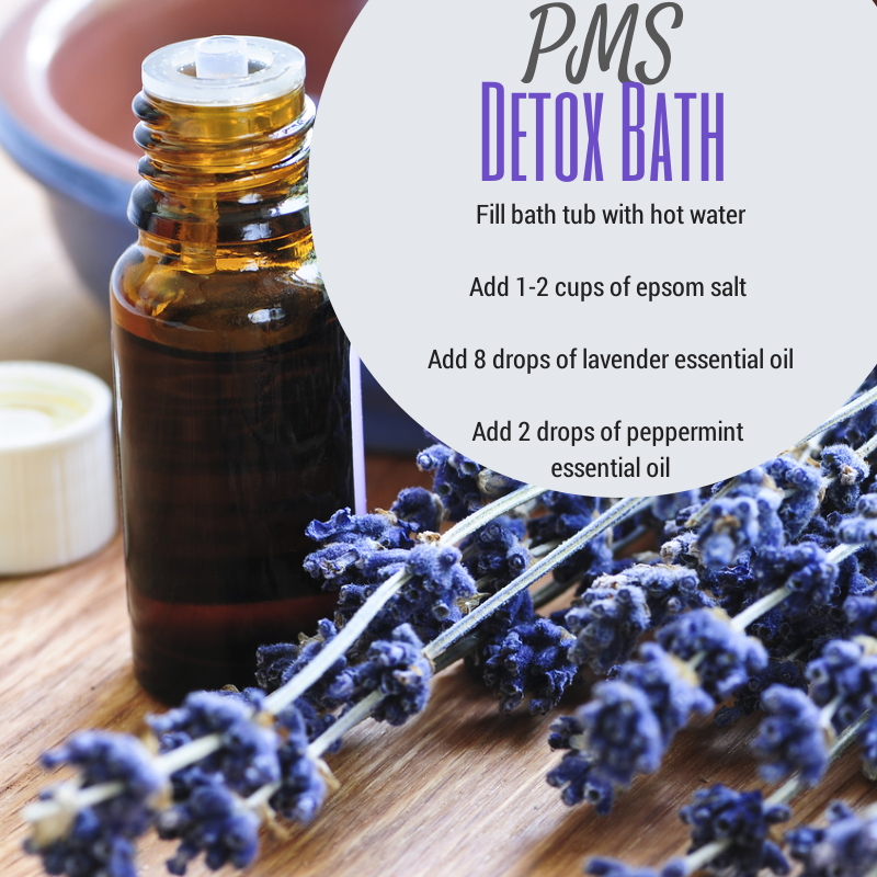 PMS Detox Bath – Lavender essential