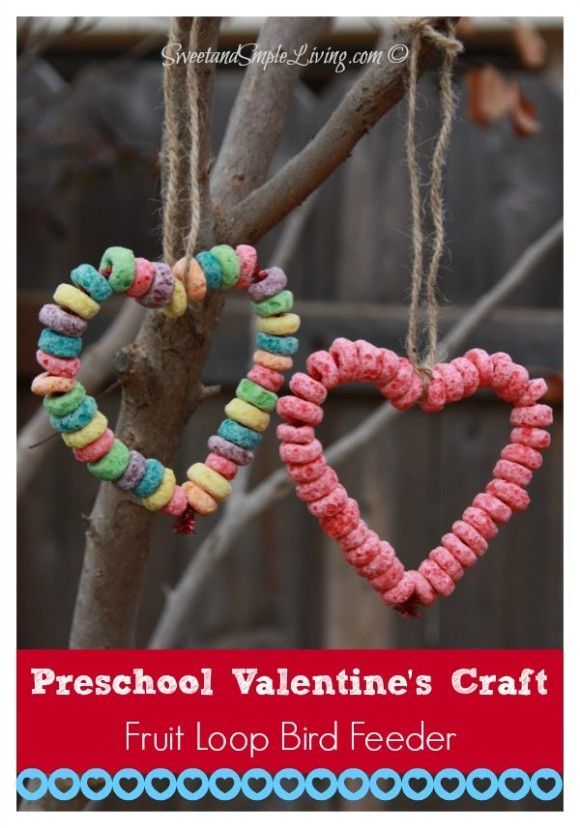 Preschool Valentine Crafts Fruit Lo