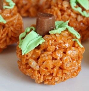 Pumpkin Rice Krispie Treats – 31 cr