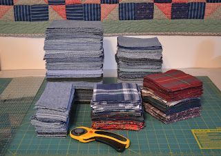 Tips on making a quilt from old jea