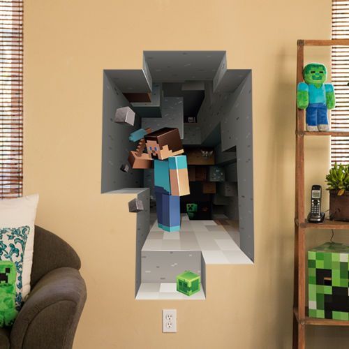 Wall Decal Minecraft Wall Clings Mi