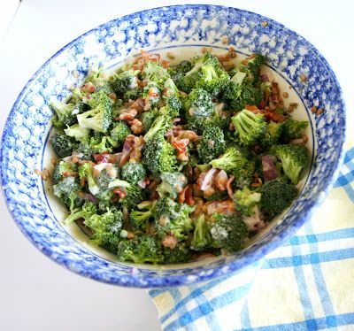 Amazing! Broccoli Salad. I can eat