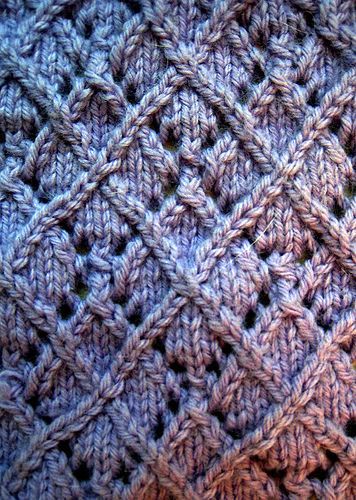 Argyle knit stitch … 20 row patte