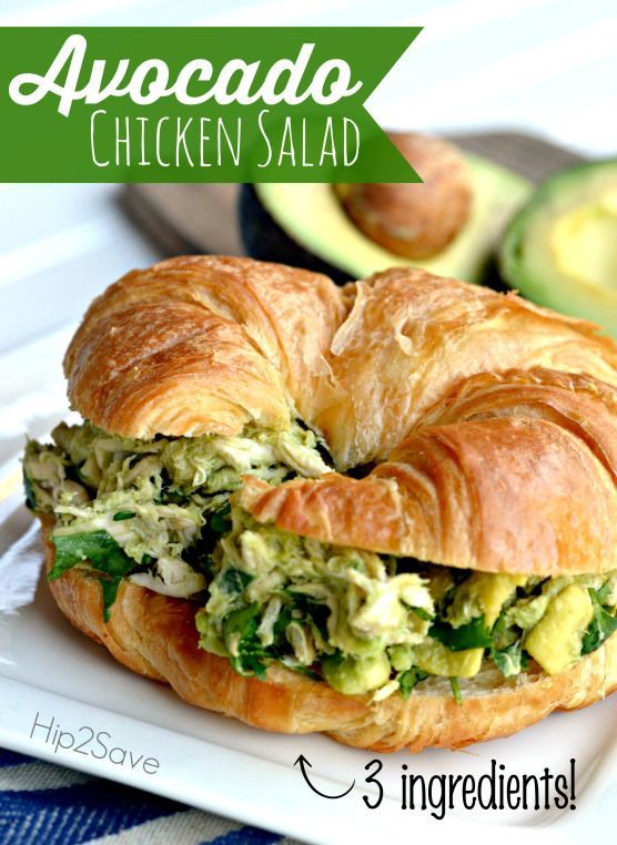 Avocado Chicken Salad Easy
