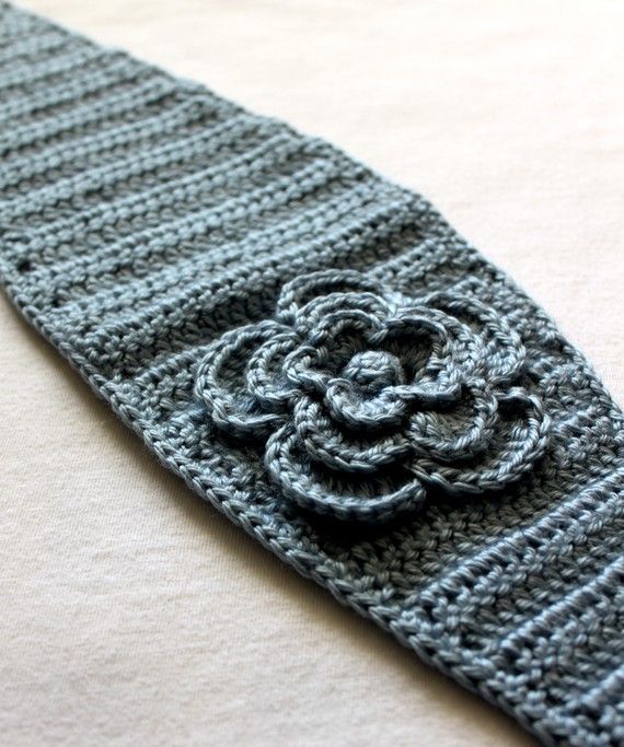 Crocheted headband