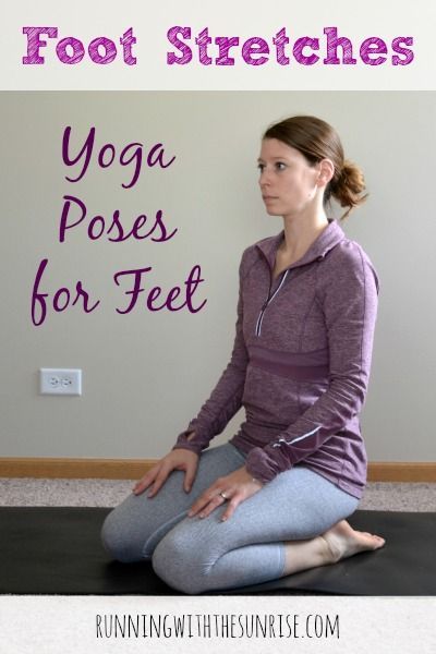 Foot stretches: yoga poses for feet