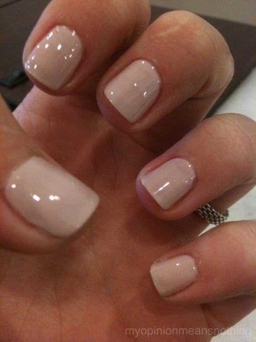 Love this color…Essie topless and