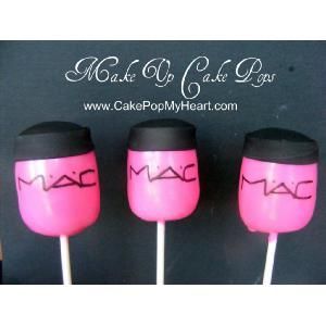 MAC makeup cakepops. I just died.