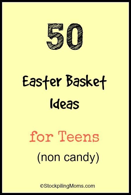 50 Easter Basket Ideas for