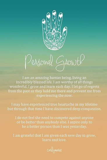 Affirmation – Personal Grow