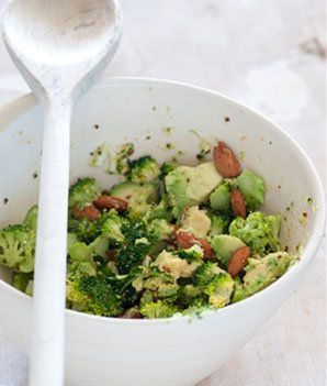 Avocado and broccoli salad