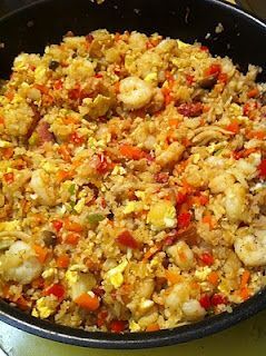 #Cauliflower fried “rice” T