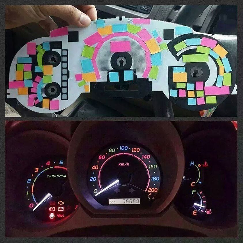 Color Your Dashboard Lights