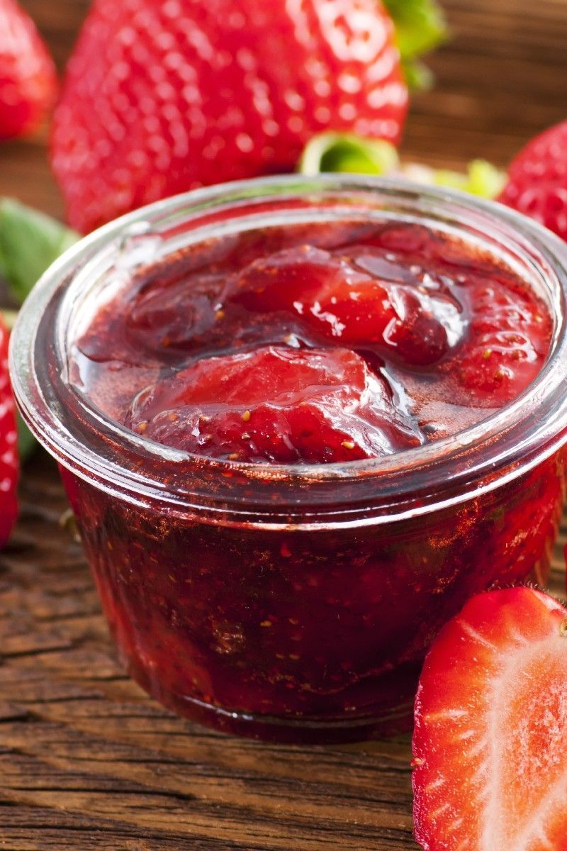 Homemade Strawberry Jam Rec