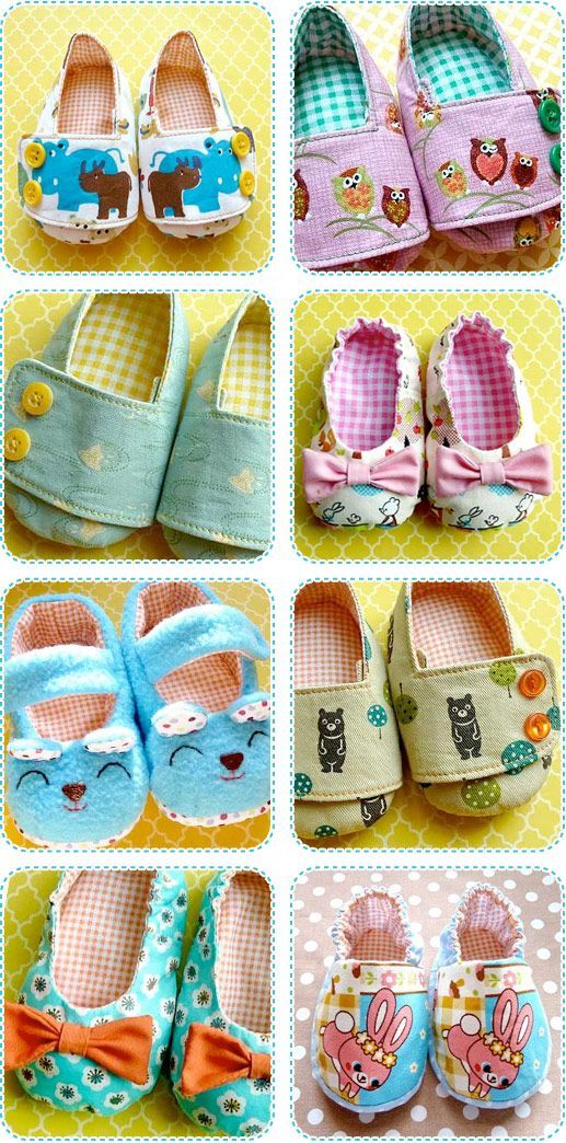 learn to make baby shoes!cu