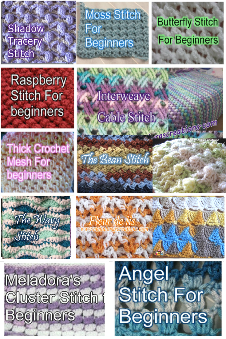 Looking for a new stitch for your next project? Take a look at some of