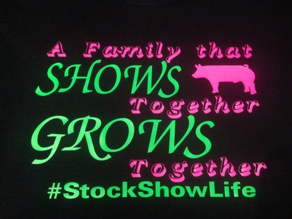 Stock show life  on Etsy,