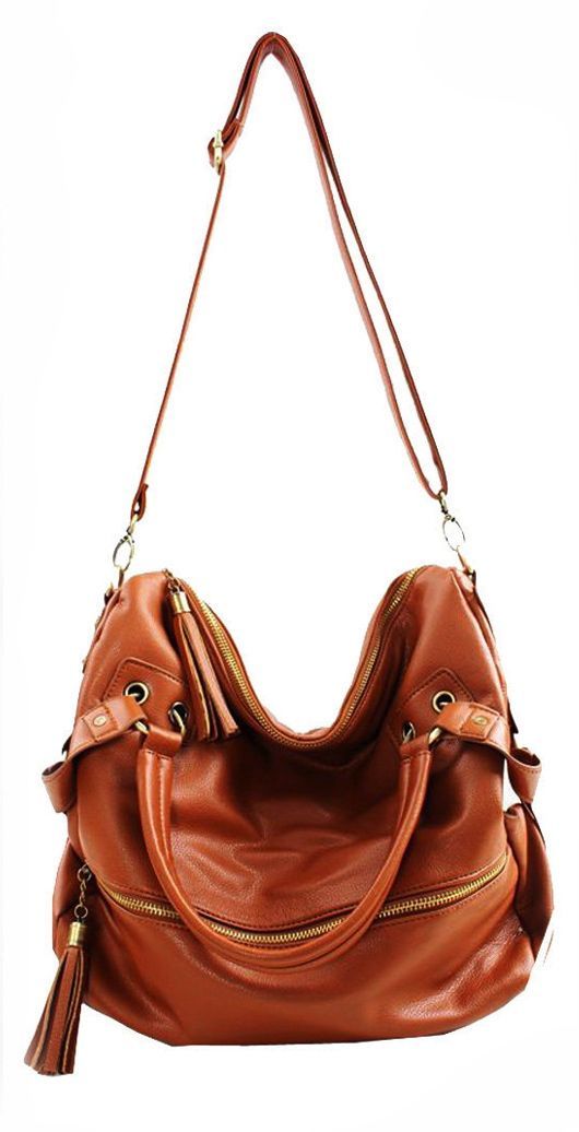 Tassel Leather Handbag Cros