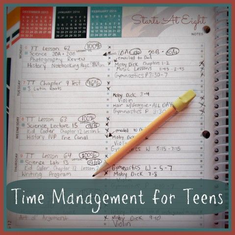 Time Management for Teens –