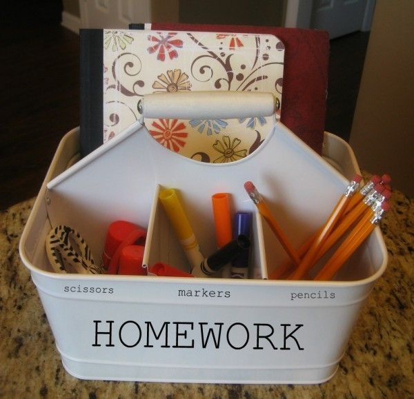 Top Ten Homework Station Ideas and Link