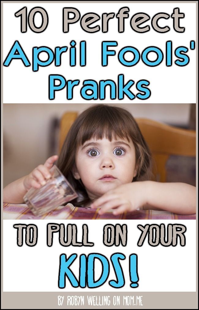 10 April Fools Pranks to Pull on Your Kids – a funny (but useful!) pro and con list of ten kid-friendly pranks! @HollowTreeVentures on