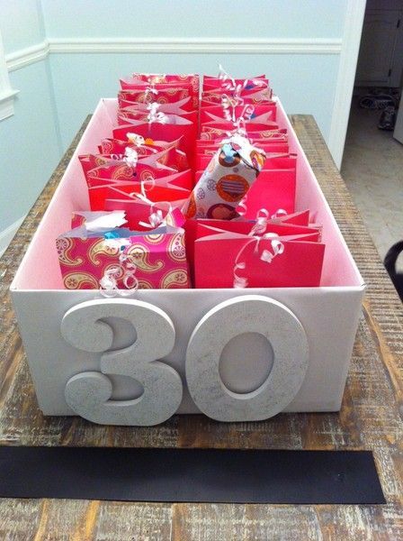 30 presents for the 30 days