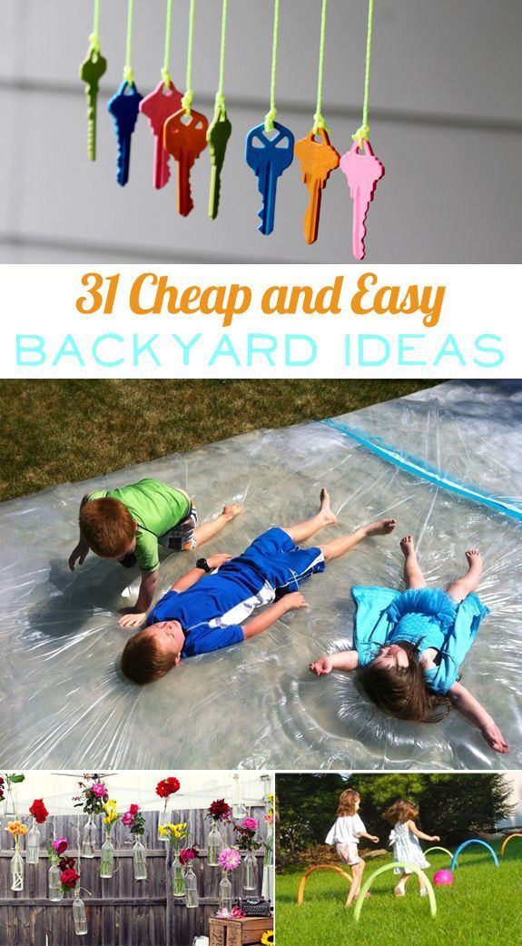 31 Cheap And Easy Backyard