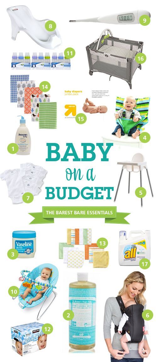 Baby on a Budget – The Barest Bare Essentials (plus the author is hysterical and