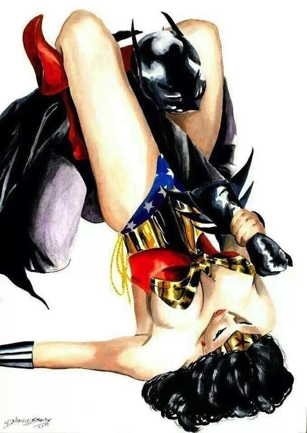 Batman versus Wonder Woman