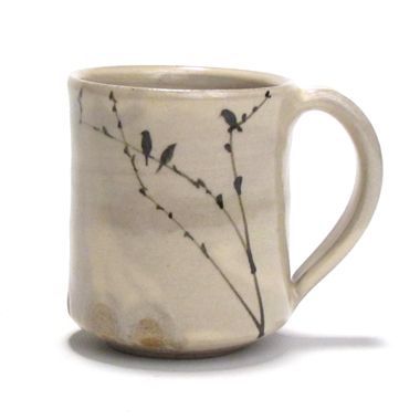 birds \ ceramic art \ mug