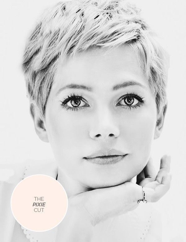 Chic Short Pixie Haircut – Short Hairstyles for Women with Round