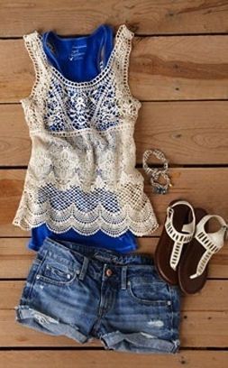 Cute Summer Outfit // Denim