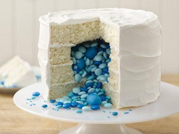 Gender reveal cakes: “If th