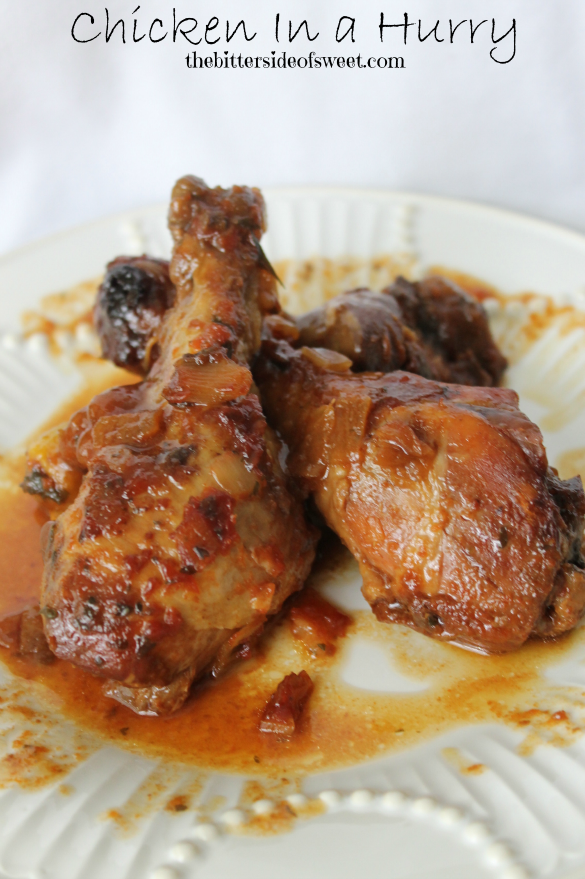 Ingredients 3 to 3/12 pounds chicken legs ( about 12 pieces)  cup ketchup  cup brown sugar  cup water 1 onion, chopped 2 tablespoons butter 1 tablespoon dried parsley