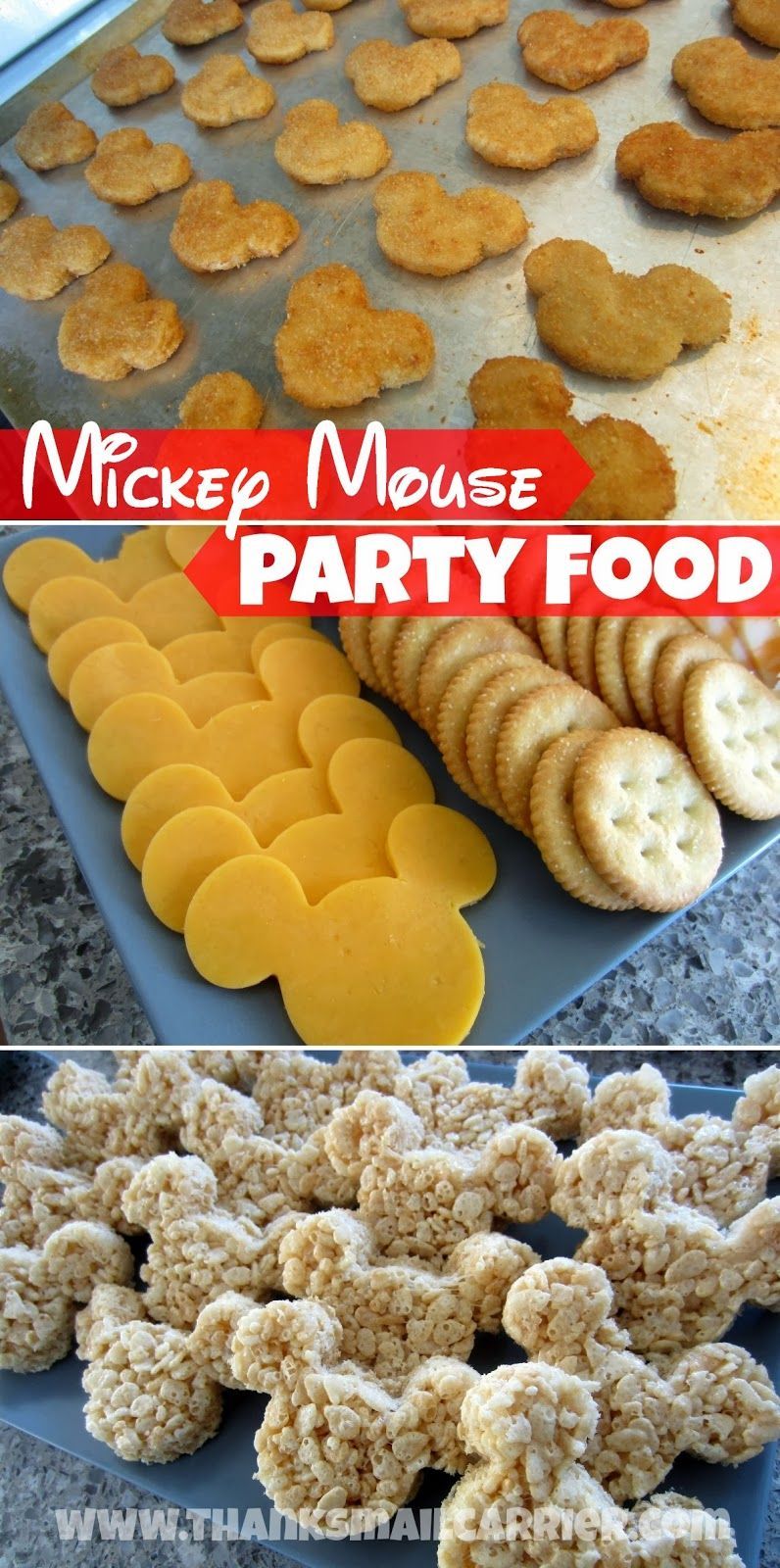 Mickey Mouse-shaped party f