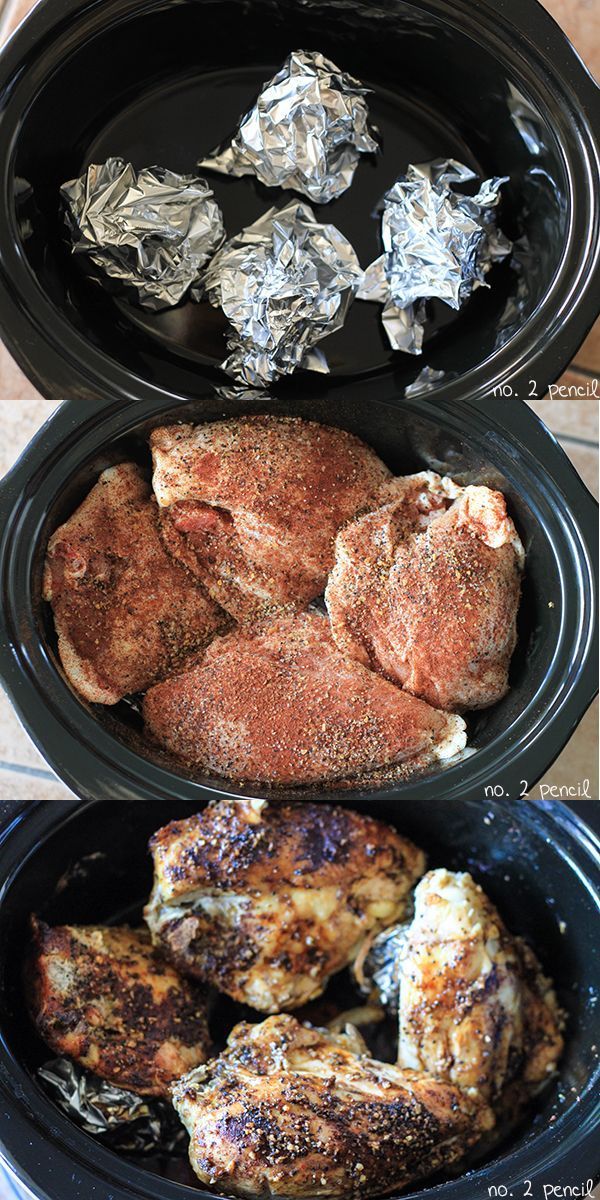 Slow Cooker Chicken Breasts – moist and flavorful chicken in the slow